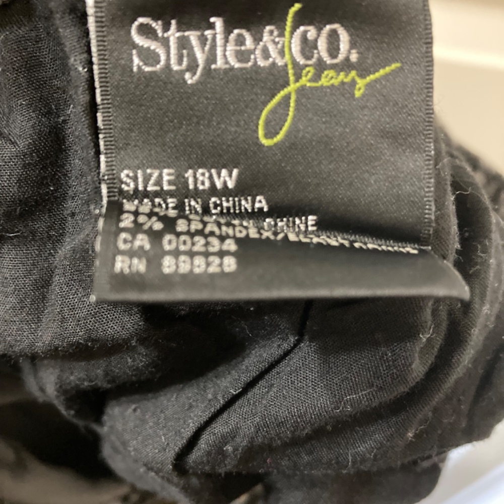 Style & Co. Pattern Jean - Picture 4 of 5